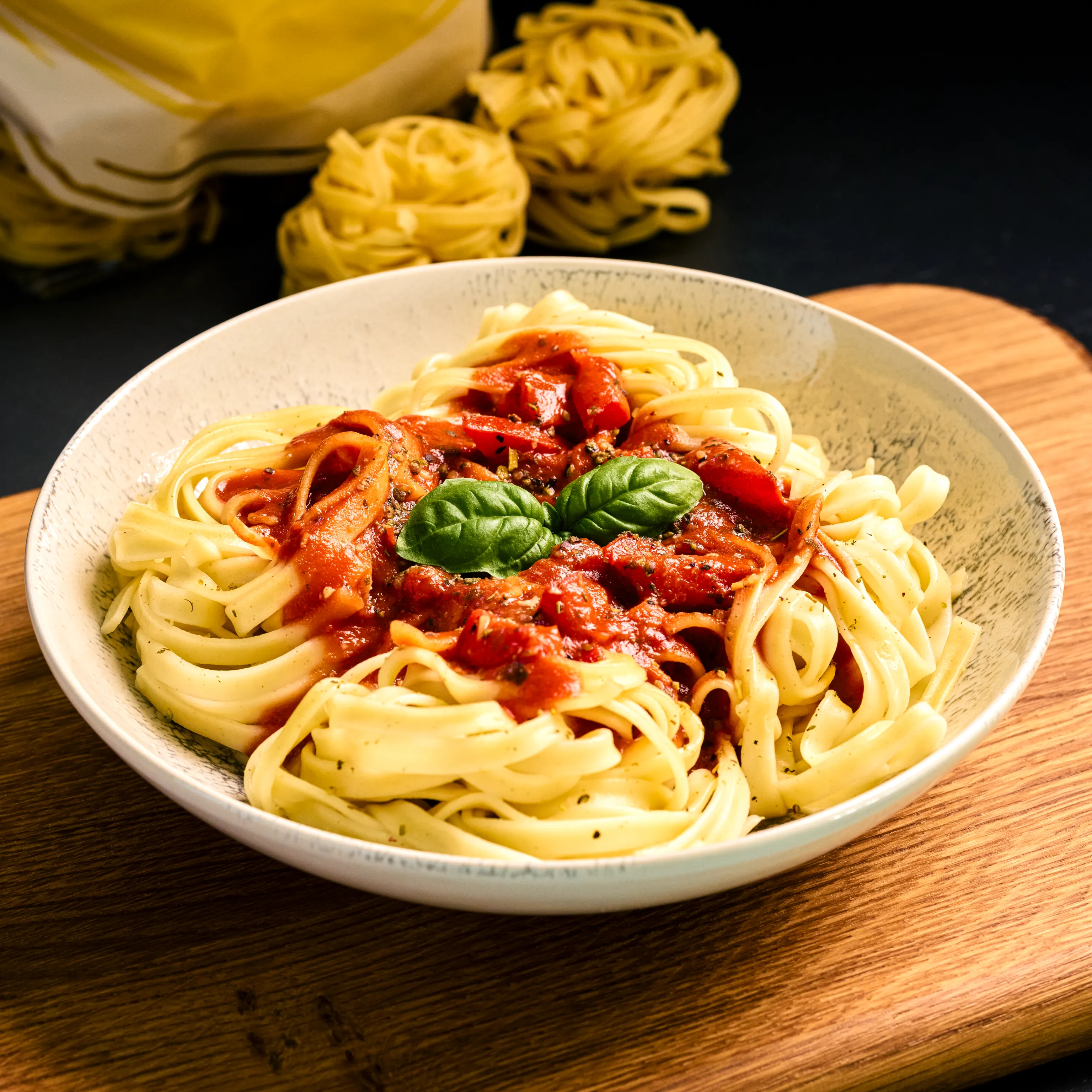 Ballaststoff Spaghetti-Nester aus Hartweizen mit Inulin - Image 3
