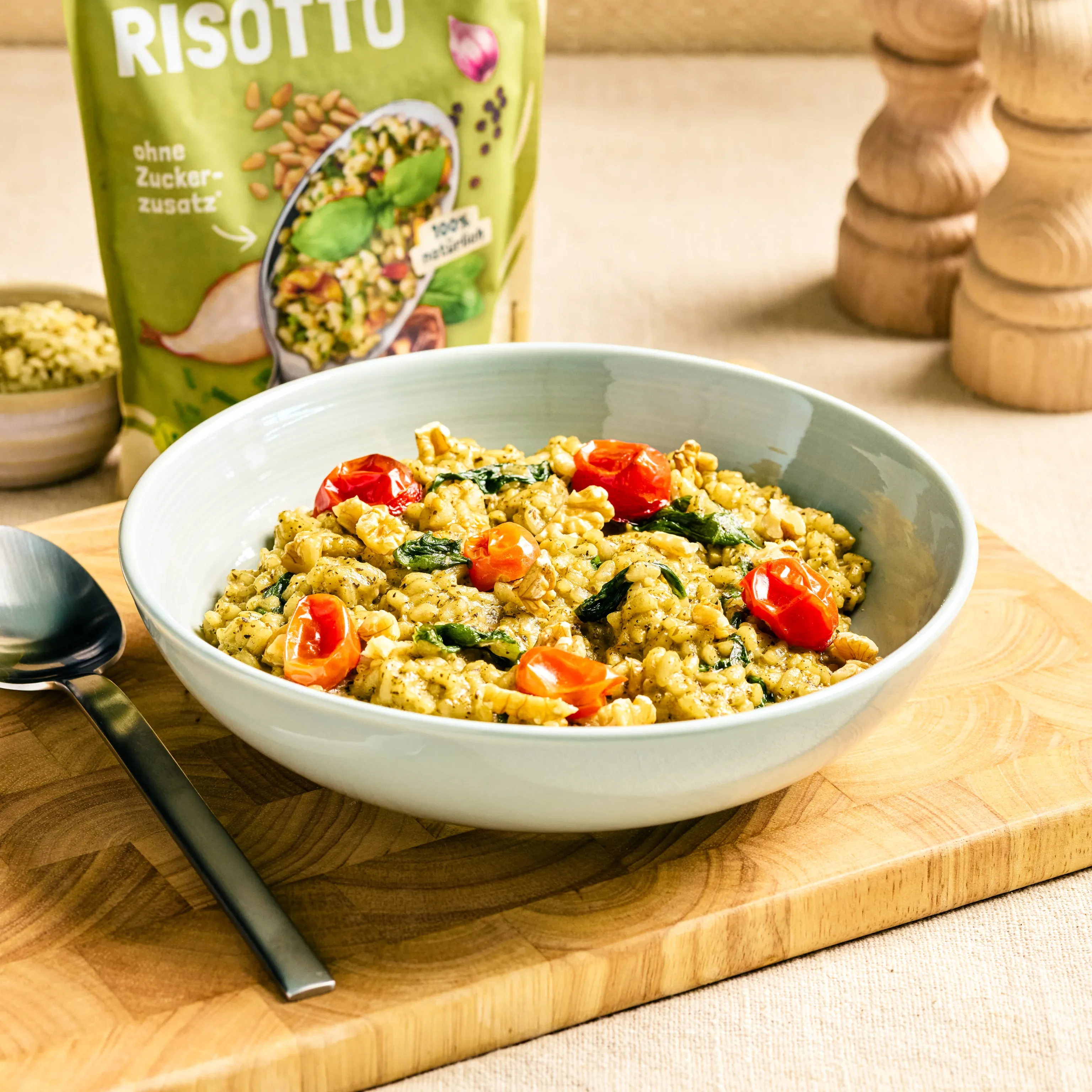 Basilikum-Nuss-Risotto 3er Set - Image 3